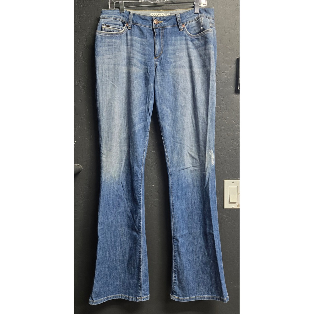 Joe's Jeans The Honey Bootcut Distressed Patchwork Pocket Denim Jeans Size 30